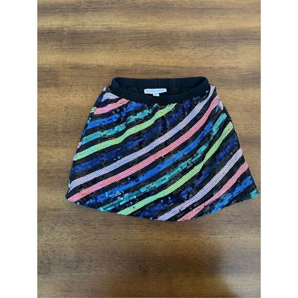 Rockets Of Awesome Sequins Skirt Girls Size 5 Yrs Old - Picture 2 of 5